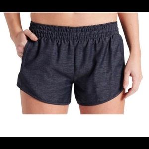 Oiselle denim Lori shorts